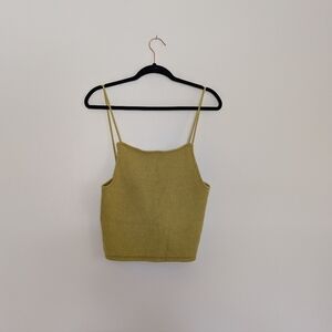 NWOT Wool Tie Up Tank